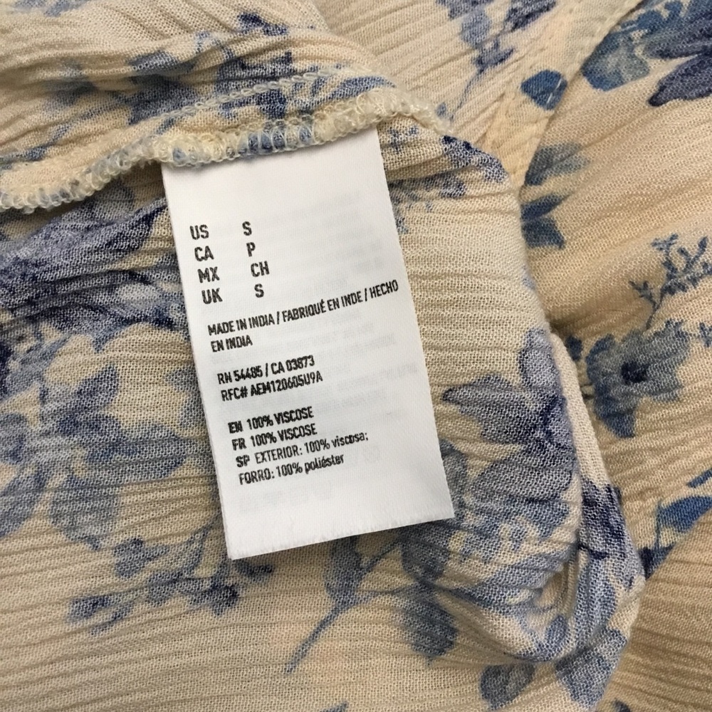 American Eagle Outfitters Floral Jumpsuit Sleeveless Size S - Picture 10 of 16